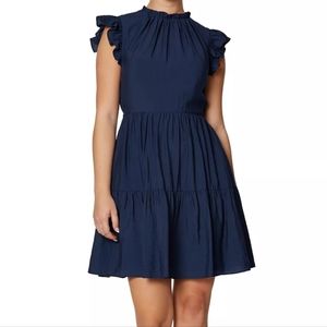Laundry by Shelli Segal tiered ruffled dress